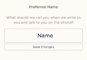 preferred name GIF by Simple