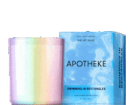 Apotheke-Co water candle apotheke apotheke co Sticker
