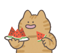 Excited Cat Sticker