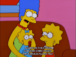happy marge simpson GIF