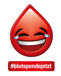 Happy Laugh Sticker by DRK Blutspendedienst West
