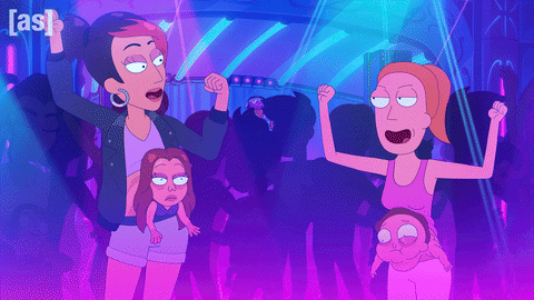 Rick And Morty Dancing GIF by Adult Swim