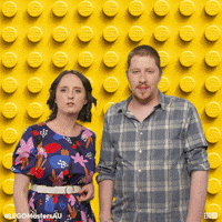 LEGOMastersAU surprise shock australia lego GIF