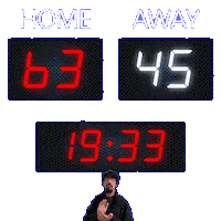 45 Away Sticker