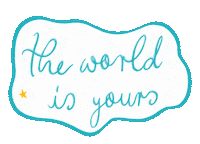 The World Is Yours Stars Sticker by soulmateyoga