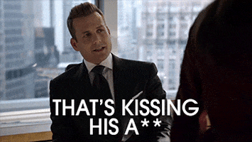 harvey specter kiss GIF by Suits