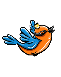 Bird Guam Sticker by King and Rail