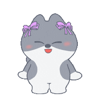 Excited I Love It Sticker by Snooze Kittens
