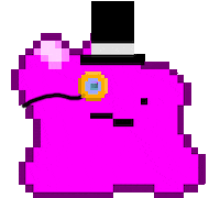 monocle dancing Sticker