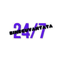 247 Sticker by Ariana Samoila