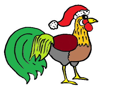 Chicken Rooster Sticker