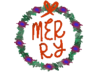 Merry Christmas Sticker by The Social Media Doctor