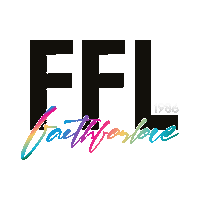 fflbrand love heart brand moda Sticker