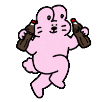 신나 코카콜라 Sticker