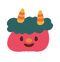 Demon February Sticker