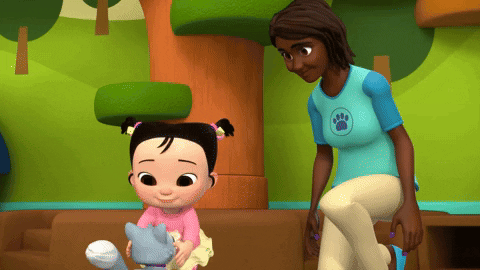 Dance Cat GIF by Moonbug