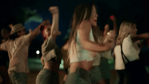 Dance Girl Field Party GIF by Kassi Ashton