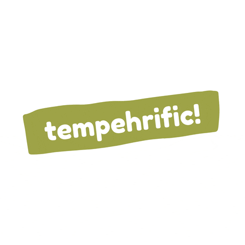 tempehking giphyupload vegan plant-based tempe GIF