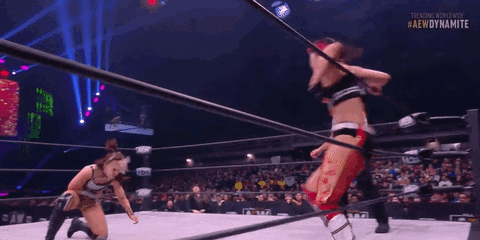 Hikaru Shida Wrestling GIF by AEWonTV