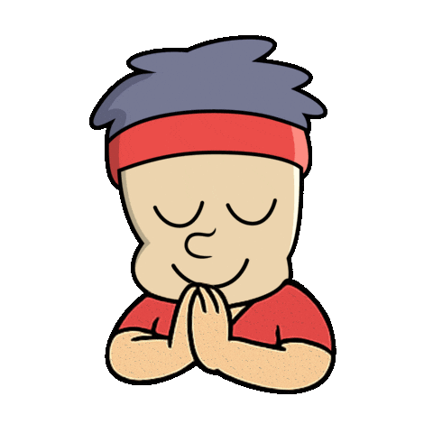 Peace Thank You Sticker by dowithtera