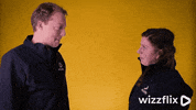 Wizzflix_ fun laughing yellow job GIF