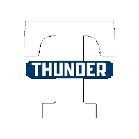 Trine Thunder Sticker by Trine University