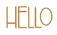 Design Hello Sticker