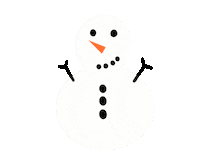 Snow Day Christmas Sticker