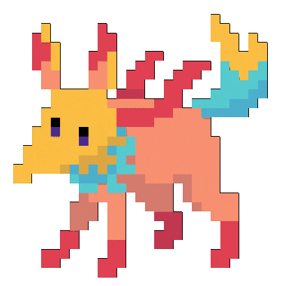 Rainbott giphyupload animation cartoon animatronic Sticker
