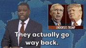 Mitch Mcconnell Snl GIF by Saturday Night Live
