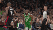 Excited Boston Celtics GIF by NBA