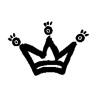 crown diadasmes Sticker by Convexo Poa