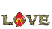 Cheerleader Love Sticker