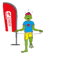 AnitaASKOE kinder bewegung burgenland Frosch Sticker