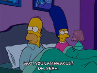 awkward homer simpson GIF