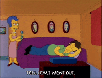 Talking Season 3 GIF by The Simpsons