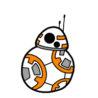 Droid Sticker