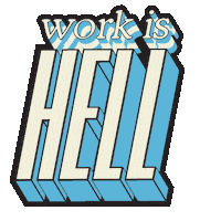 Work Anxiety Sticker