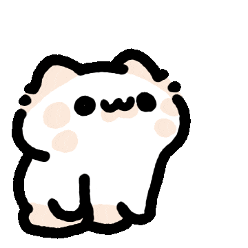 Cat Sticker by MYAOWL