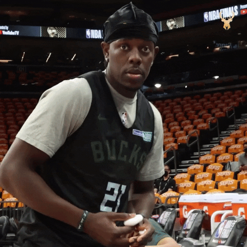 Scared Nba Finals GIF by Milwaukee Bucks