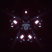 ericaofanderson pink trippy blue psychedelic GIF