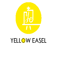 Art Studio Logo Sticker by Yellow Easel