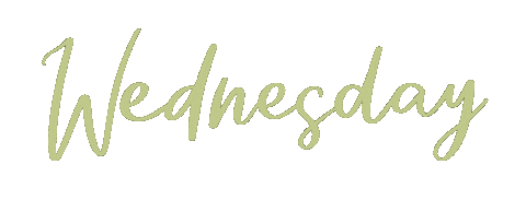 Letters Wednesday Sticker