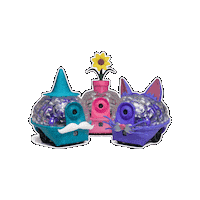 Cat Flower Sticker by Backyard Brains
