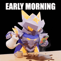 Good Morning Coffee GIF by Super Studios (Community)