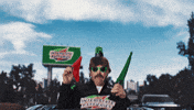 interstatebatteries reaction music flag silly GIF