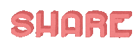 Pink Share Sticker