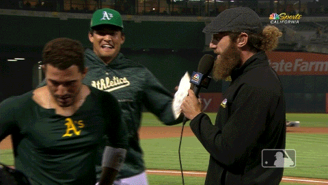 pie bath GIF by MLB