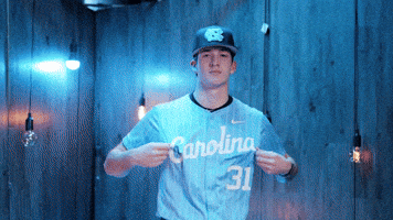 University Of North Carolina Baseball GIF by UNC Tar Heels