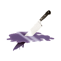 Cutting Edge Halloween Sticker by Achtzigdreissig